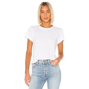 Redone X Hanes The Classic Tee Crew Neck Vintage White - XS